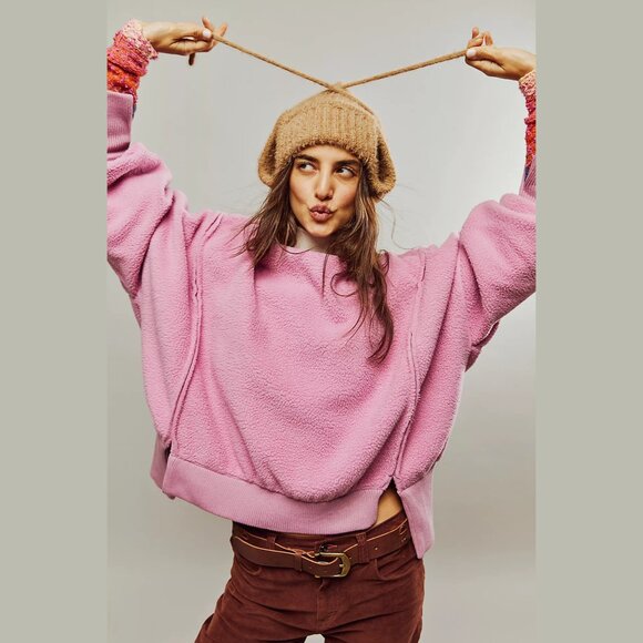 Free People Cozy Camden Sweatshirt NWT - Picture 4 of 8